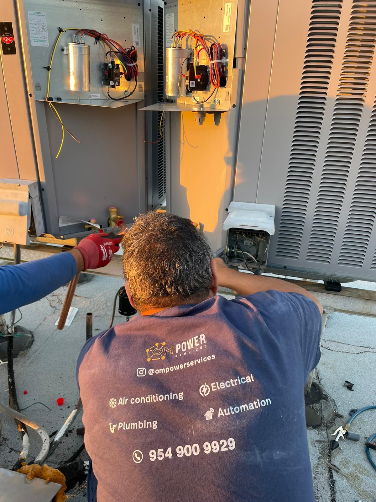 air conditioning installation